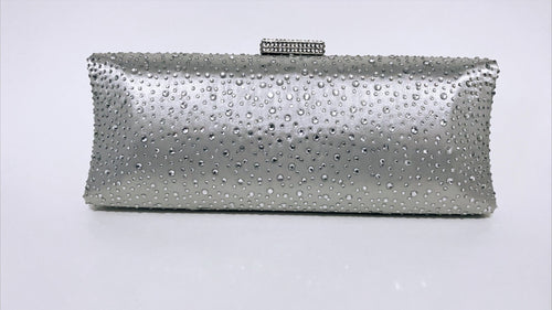 TALITH CLUTCH IN SILVER
