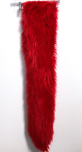 Load image into Gallery viewer, RITZY RED FAUX FUR
