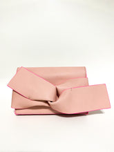 Load image into Gallery viewer, BOW CLUTCH IN BLUSH PINK