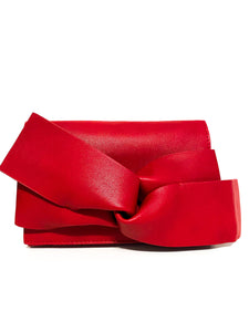 BOW CLUTCH IN RED