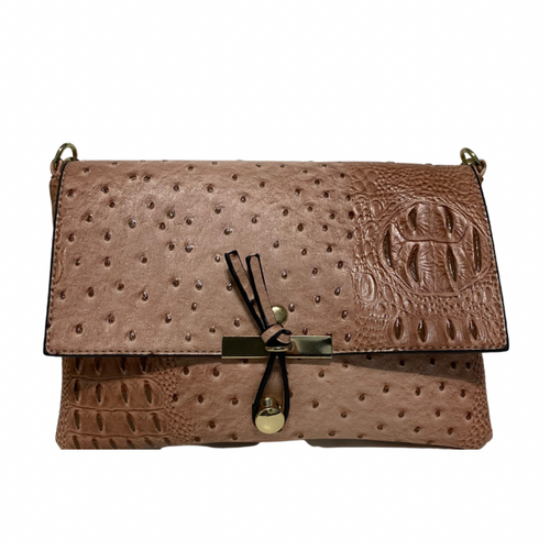 JAZZ NUDE VEGAN LEATHER BAG